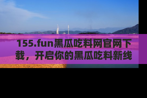 155.fun黑瓜吃料网官网下载,开启你的黑瓜吃料新线路,轻松找到入口!