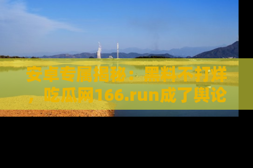 安卓专属揭秘：黑料不打烊，吃瓜网166.run成了舆论风暴的中心