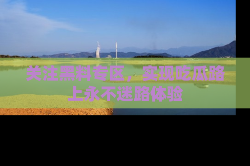 关注黑料专区，实现吃瓜路上永不迷路体验