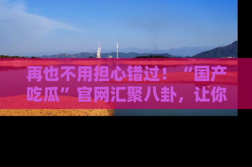 再也不用担心错过!“国产吃瓜”官网汇聚八卦,让你随时随地吃瓜。