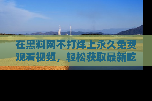 在黑料网不打烊上永久免费观看视频,轻松获取最新吃瓜资讯!